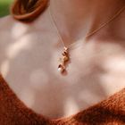 Squirrel & Acorn Pendant