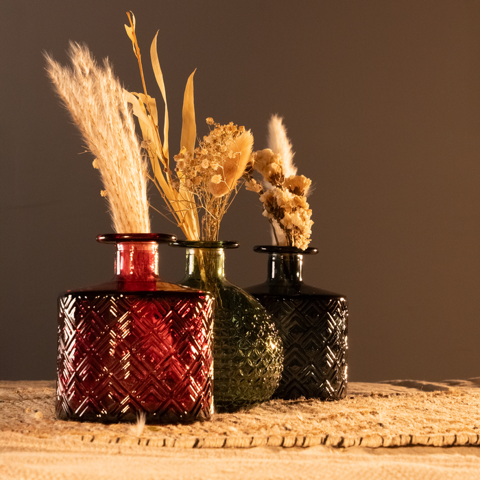 Collection of small vases extended