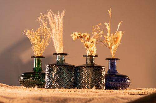 Collection of small vases extended