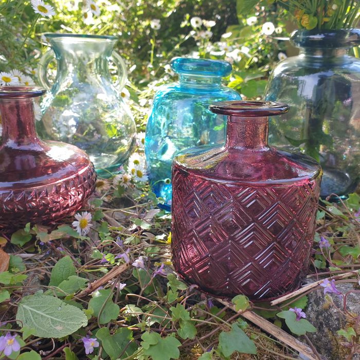Collection of small vases extended