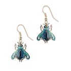 Vintage Moth Drop Earrings