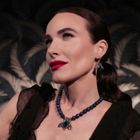 Vintage Moth Drop Earrings