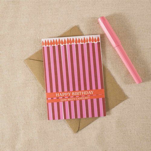 Counting Candles | Birthday Card | A6
