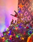 Mini Colourful Paper Star Decorations
