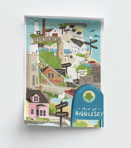 Anglesey Map