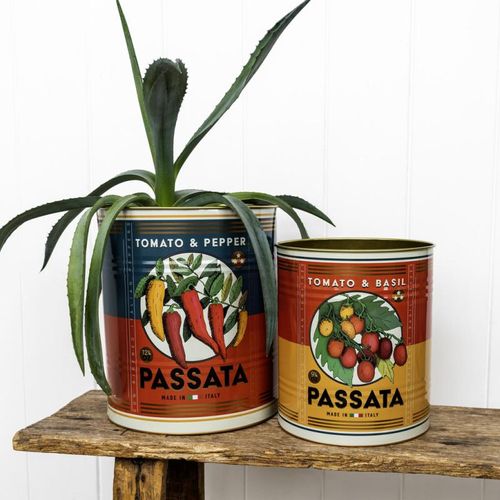 XL Passata storage tins