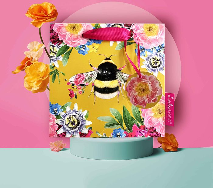 Lola x Deva designs Gift bags and wrap