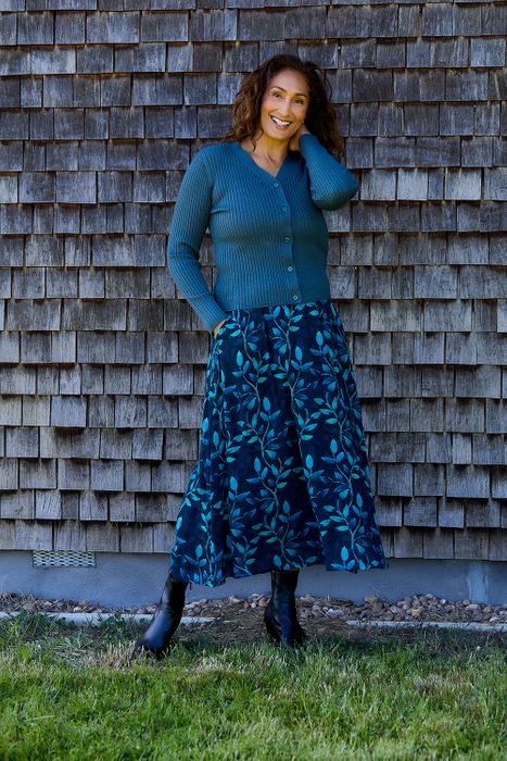 Watercolour Vines Skirt