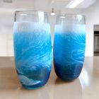 Ocean Wave Hi-ball Drinking Glasses