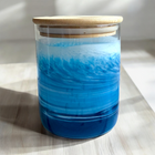 Ocean Wave Style Storage Jars