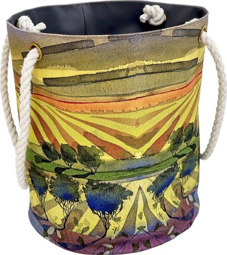 Rope Handled 'Bucket' bags