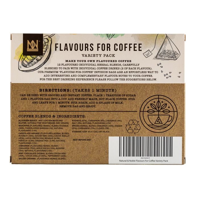 NEW. Flavours For Coffee Variety Pack