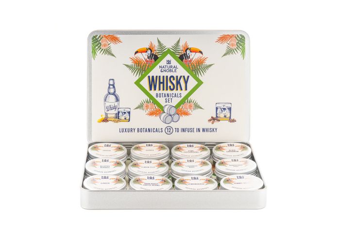 Now in printed Tinware!  Make your Own Gin / Rum / Vodka / Whisky Sets