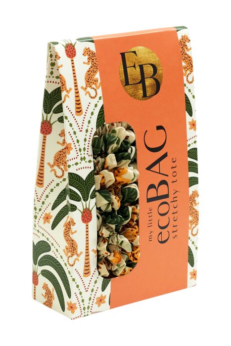 Eco Bag, by BeBougie Jungle Life Sustainable Stretchy Tote