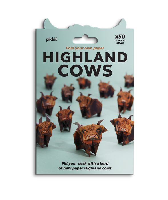Paper Highland Cows
