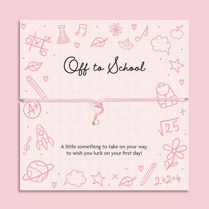 Off to School Bracelet