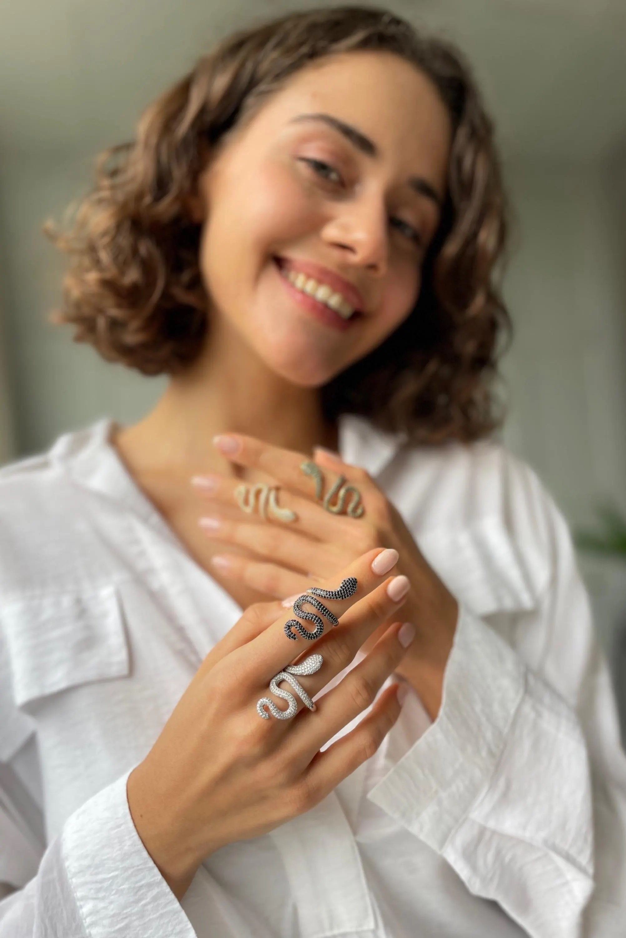 Snake Statement Ring