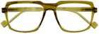 Bamberg Olive Eco Reading Glasses RRP £17