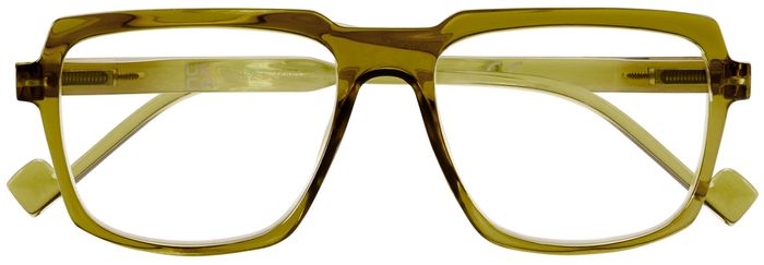 Bamberg Olive Eco Reading Glasses RRP £17