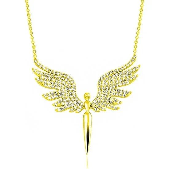 Lucky Angel Wings Necklace