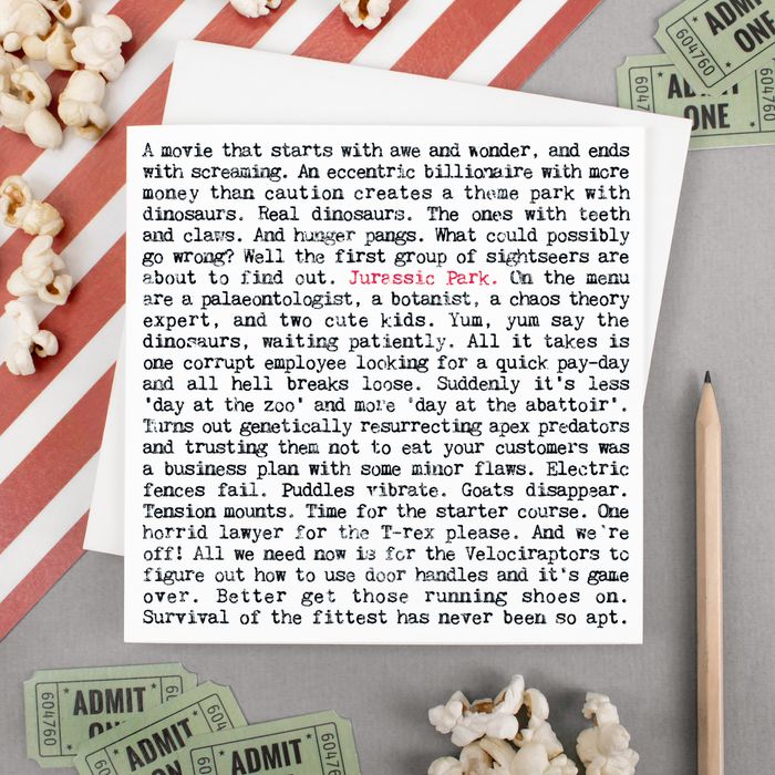 `NEW!' Wise Words Movies 🎬 Card & Gift Range