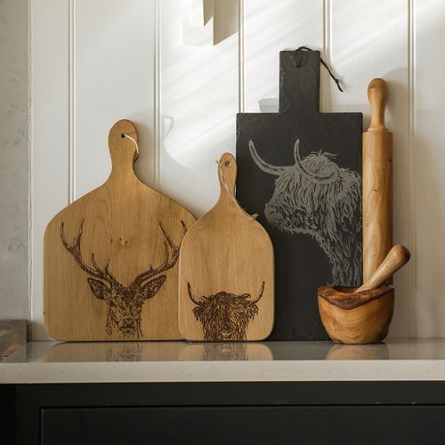 Oak Serving Paddles