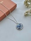 Blue China Necklace No. 2