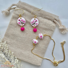 Cherry Blossom Earrings & Bracelet Bundle