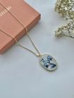 Blue China Necklace No. 3