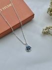 Blue China Necklace No. 1