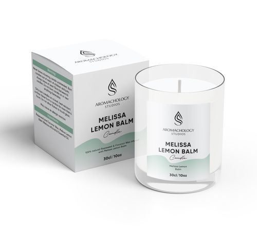 Melissa Lemon Balm Essential Oil Candle