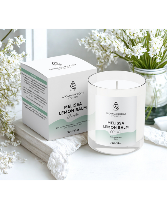 Melissa Lemon Balm Essential Oil Candle