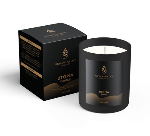Utopia Fragrance Oil Plant Wax Candle