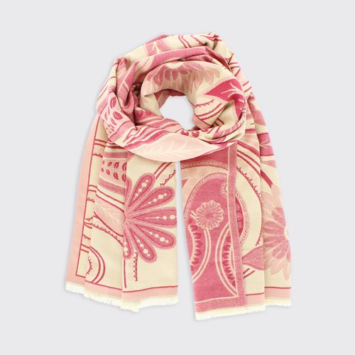 Connie Pink & Cream Scarf