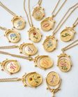 Florla Alphabet Spinner Necklaces