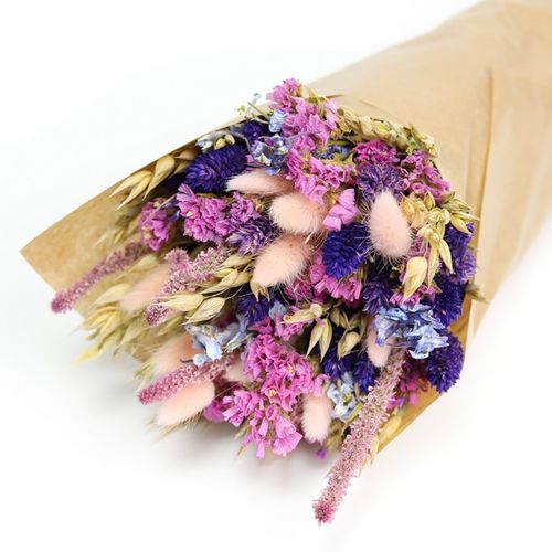 DRIED VIOLET BOUQUET