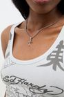 Ed Hardy Crucifix Necklace