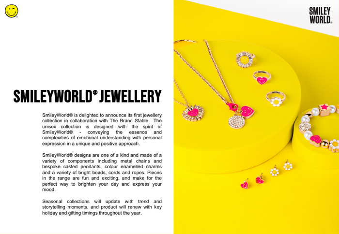 SmileyWorld® Multi-charm necklace