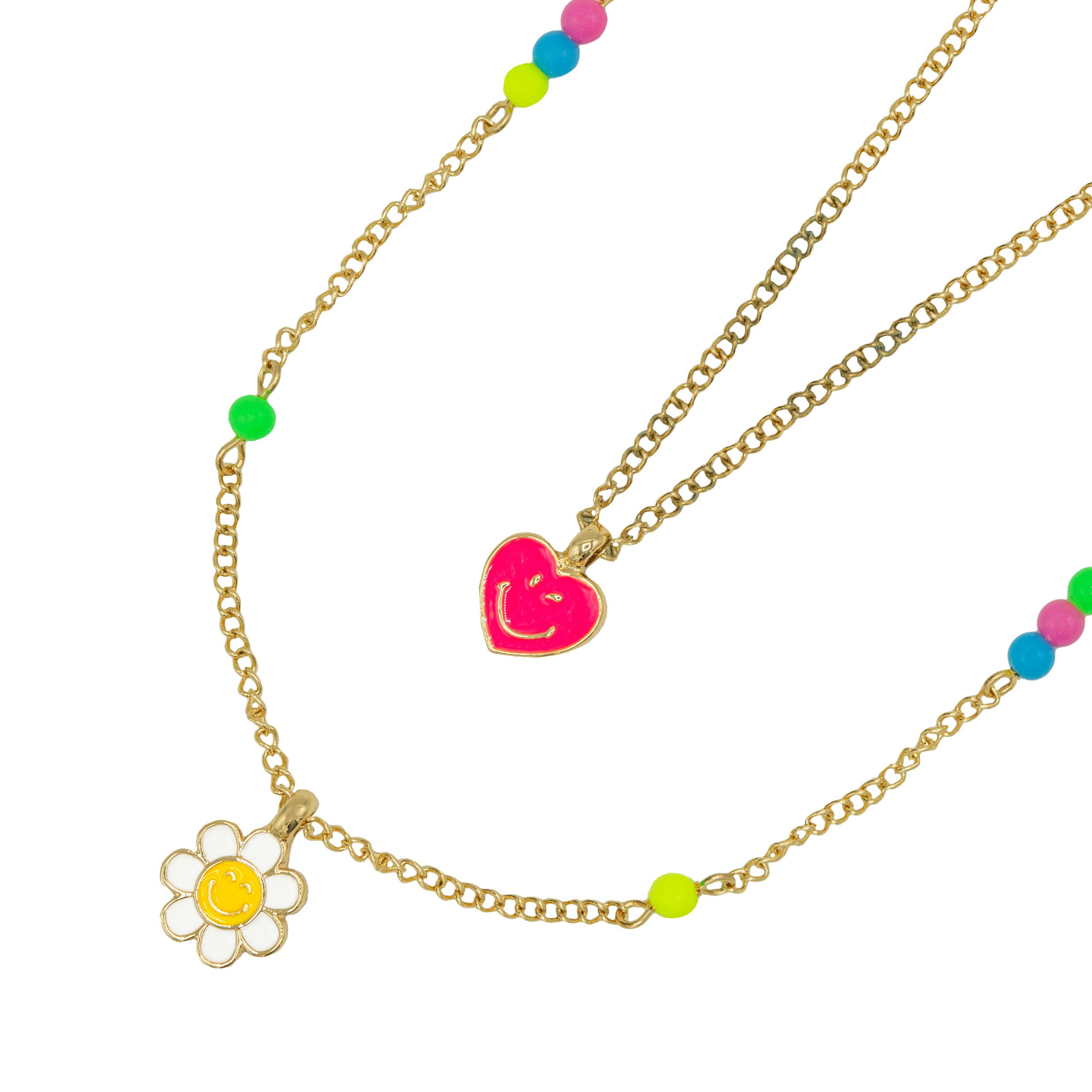 SmileyWorld® Multi-charm necklace