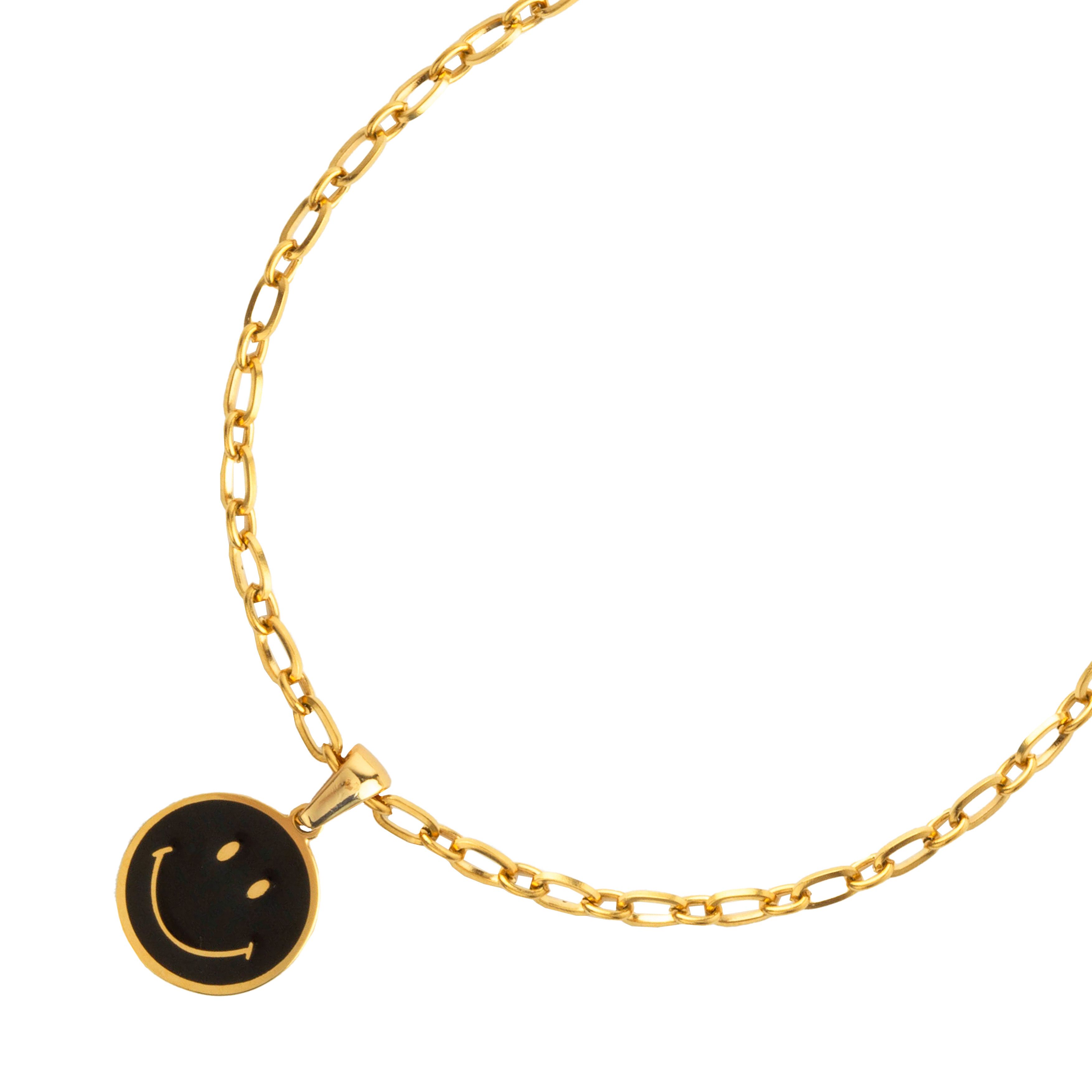 Smiley® 'The Original' Stainless Steel pendant necklace