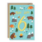 You Are 6 - Birthday Card