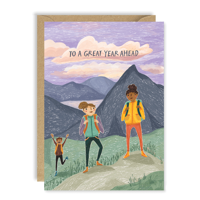 Hill Walking Birthday Cards