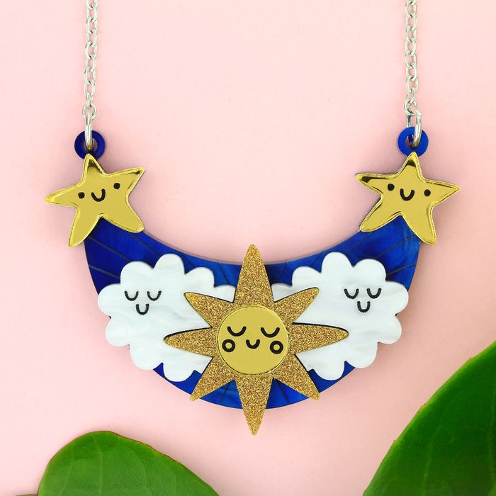 Doodllery Sunrays Necklace