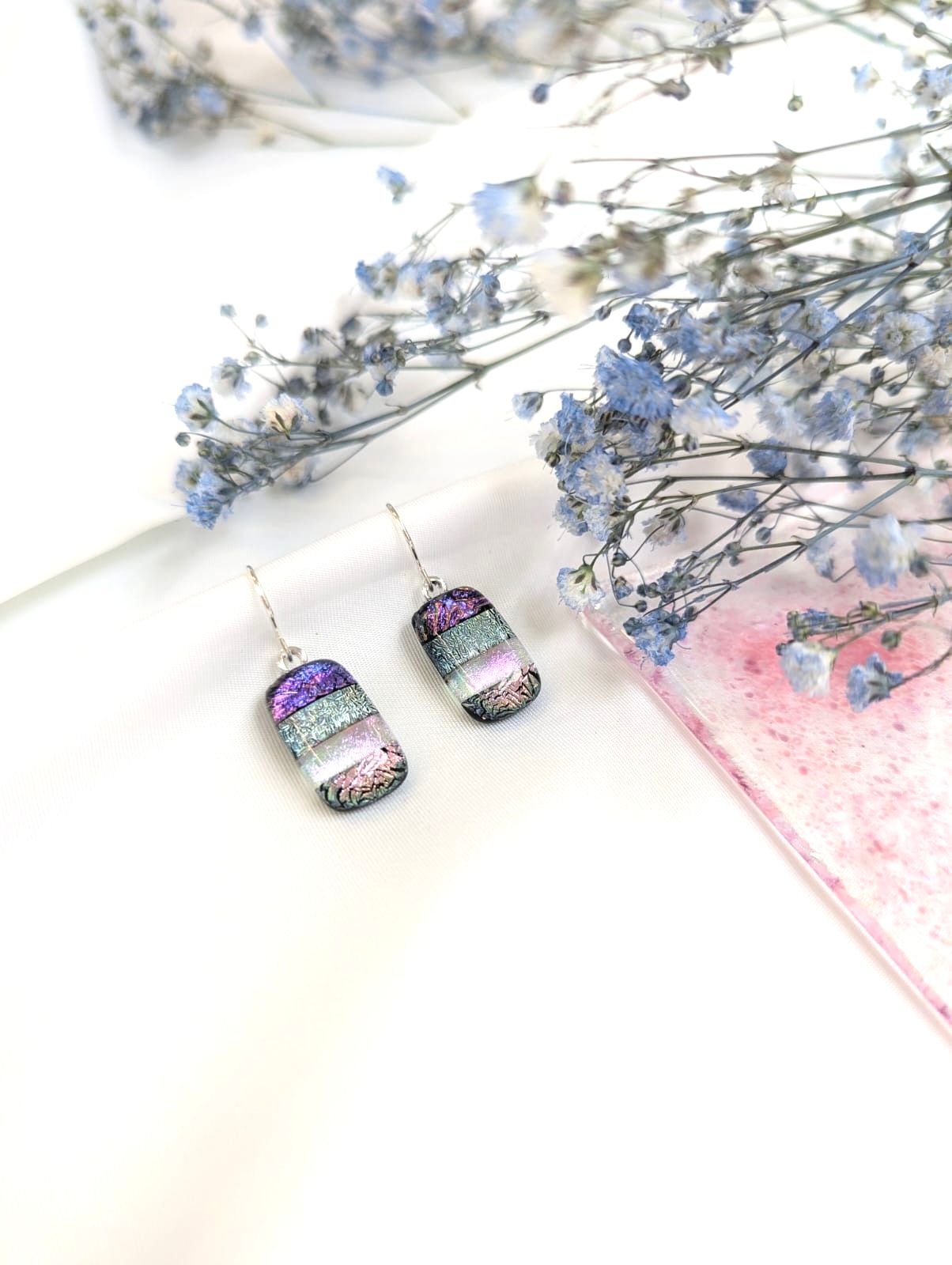 Fused Glass Jewellery Cards - Scenery