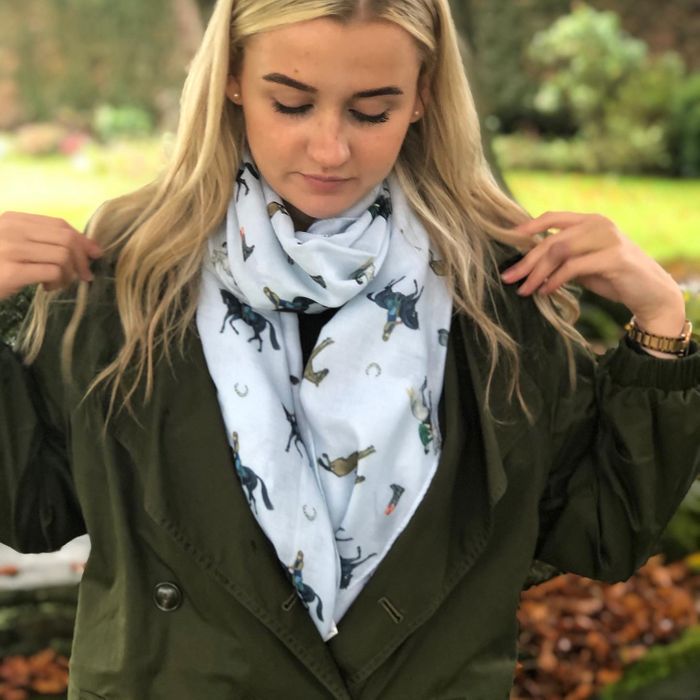 100% Polyester Twill Scarves
