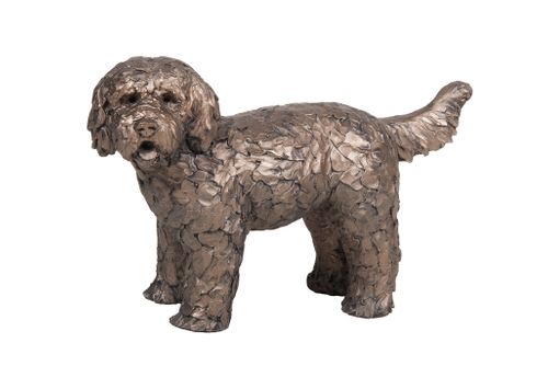 Button - Labradoodle Standing