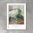 Helvellyn - Abstract Poster print
