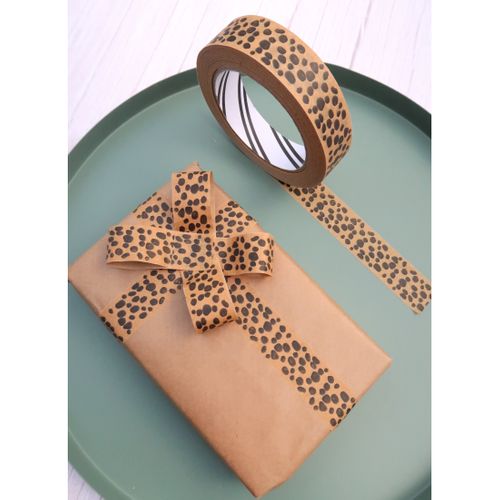 50m Paper Tape - Animal Print (24mm wide)