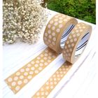 50m Paper Tape - White Polka Dot (48mm wide)