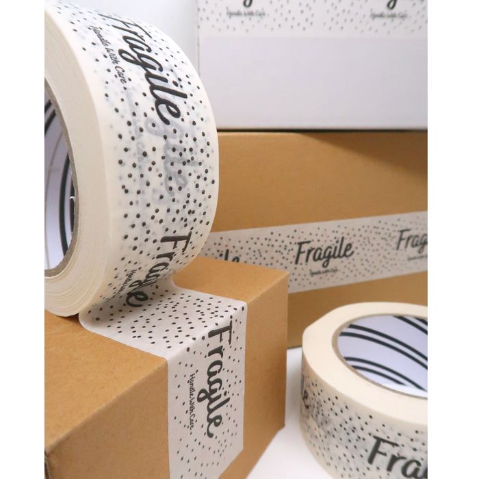 50m Paper Tape - Fragile (48mm wide)